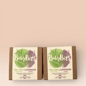 2 Boxes of Baby Bits™ Dissolvable Cubes – Wipe Solution Concentrate